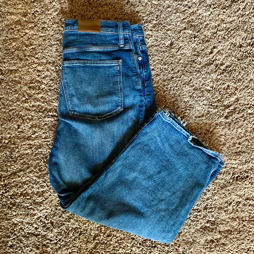 Madewell Slim Wide Leg Crop NWOT 32